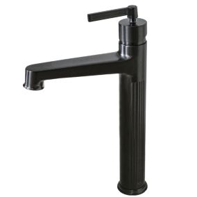 Mitigeur de lavabo haut gris gun métal Essebagno Louxor