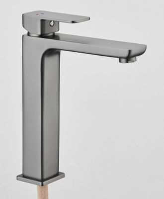 Mitigeur de lavabo haut XL graphite Edouard Rousseau Deok