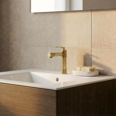 Mitigeur de lavabo Laiton GoodHome Sauga