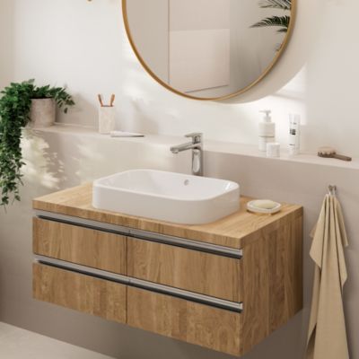 Mitigeur de lavabo lave-mains chrome Hansgrohe Vernis Blend 190