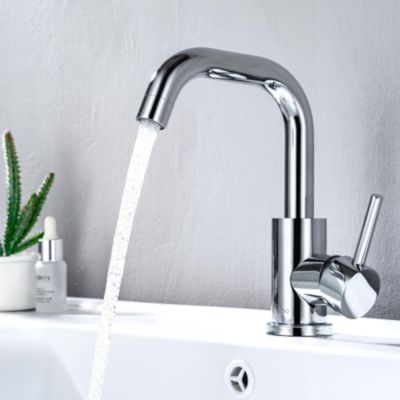 Mitigeur de lavabo LOMAZOO chromé Rosely