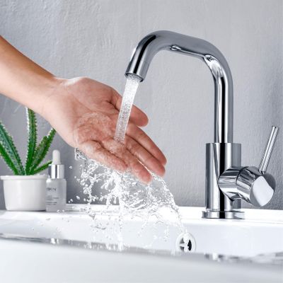 Mitigeur de lavabo LOMAZOO chromé Rosely