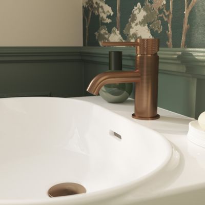 Mitigeur de lavabo M cuivre GoodHome Owens