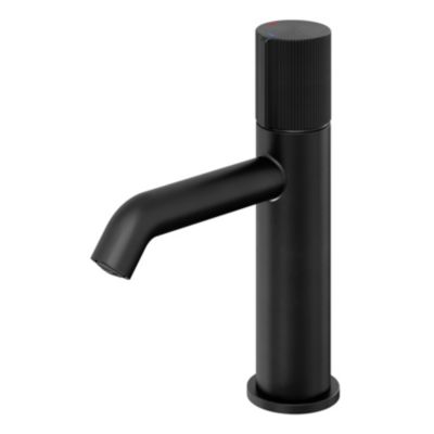 Mitigeur de lavabo M, noir, GoodHome Levanna