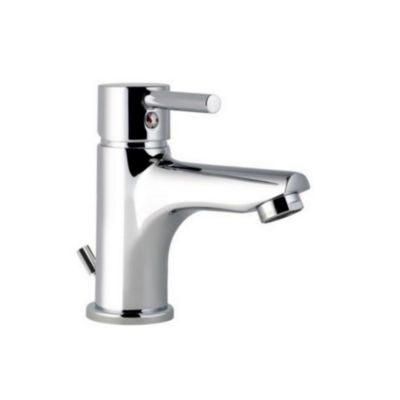 Mitigeur de lavabo monotrou H.13 cm, chrome, Kramer Nemo