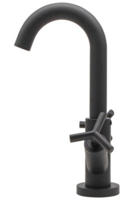 Mitigeur de lavabo noir Essebagno Essekross