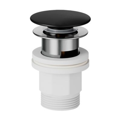 Mitigeur de lavabo noir GoodHome Cavally S