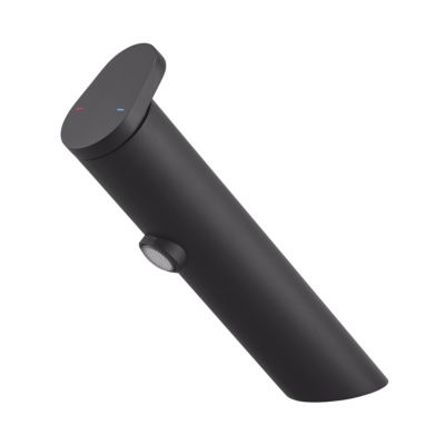 Mitigeur de lavabo noir mat GoodHome Nyasa