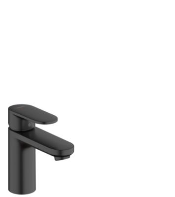 Mitigeur de lavabo noir mat Hansgrohe Vernis Blend 100