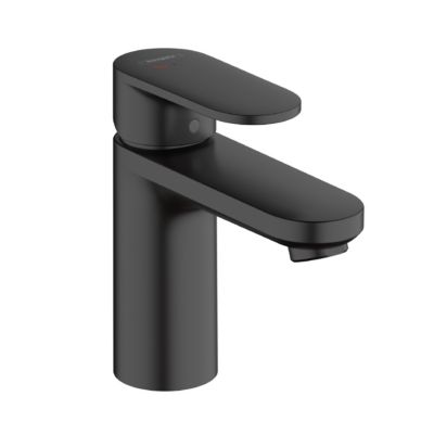 Mitigeur de lavabo noir mat Hansgrohe Vernis Blend 100
