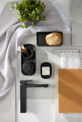 Mitigeur de lavabo noir mat Hansgrohe Vernis Shape