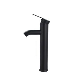 Mitigeur de lavabo Noir Tall + tuyau d'entrée Remarques tuyau d'entrée 3/8