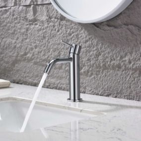 Mitigeur de lavabo SKY BATH chromé Inox S304 série Promise