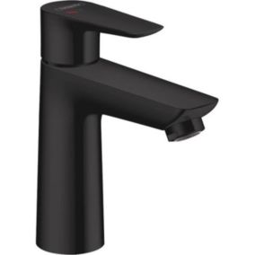 Mitigeur de Lavabo Talis E 110 - HANSGROHE - Démarrage en eau froide CoolStart - Noir mat