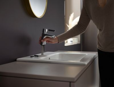 Mitigeur de lavabo Waterforms Eco chromé Hansgrohe