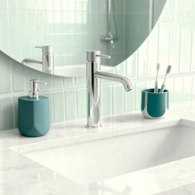 Mitigeur de lavabo XL H.25,6 cm, chrome, GoodHome Owens