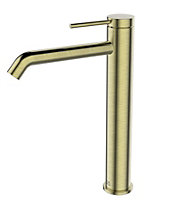 Mitigeur de lavabo XL H.27,6 cm, doré, Essebagno Lollipop