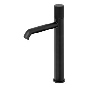 Mitigeur de lavabo XL, noir, GoodHome Levanna