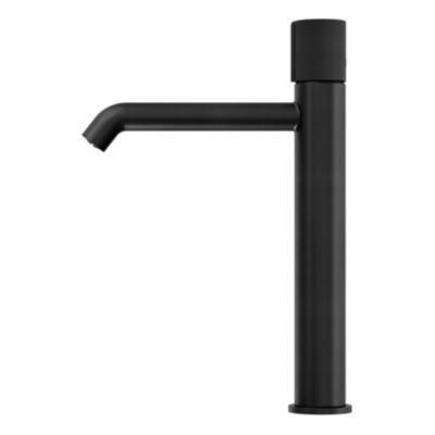 Mitigeur de lavabo XL, noir, GoodHome Levanna