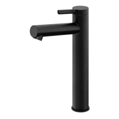 Mitigeur de lavabo XL, noir mat, GoodHome Maza