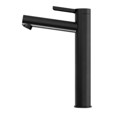 Mitigeur de lavabo XL, noir mat, GoodHome Maza