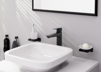 Mitigeur de lavabo XL noir mat Hansgrohe MySport