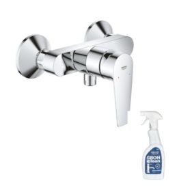 Mitigeur douche mécanique GROHE Quickfix StartEdge + nettoyant GrohClean