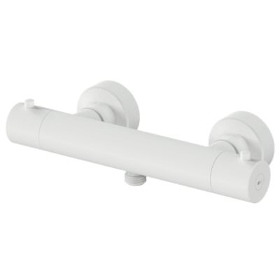 Mitigeur douche thermostatique blanc Essebagno Luisa