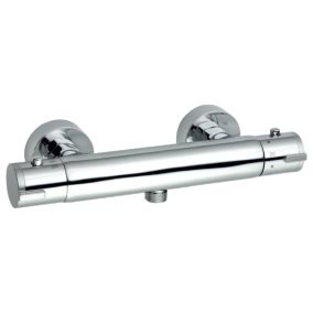 Mitigeur douche thermostatique chrome Essebagno Oneo