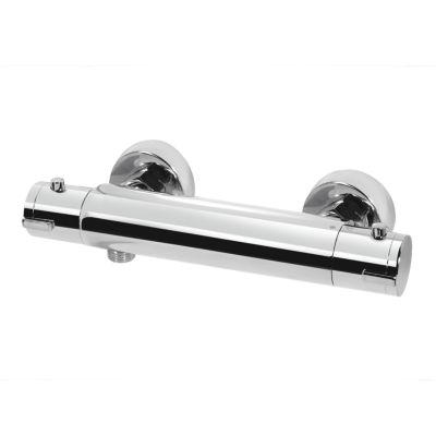 Mitigeur douche thermostatique, chrome, GoodHome Mayas