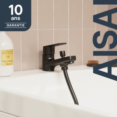 Mitigeur douche thermostatique, chrome, GoodHome Mayas