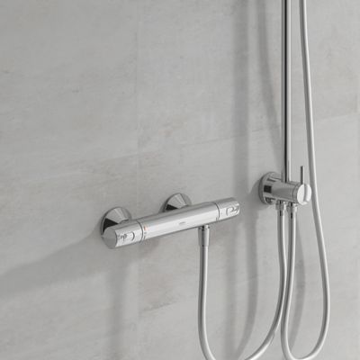 Mitigeur douche thermostatique GROHE Quickfix Precision Trend + microfibre
