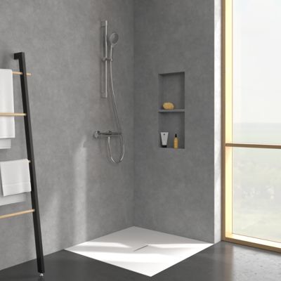 Mitigeur douche thermostatique VILLEROY ET BOCH Universal rond Chrome