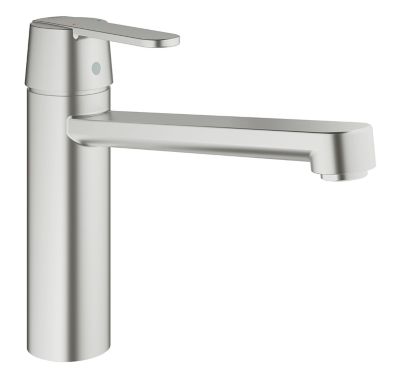 Mitigeur évier de cuisine medium chrome mat Grohe