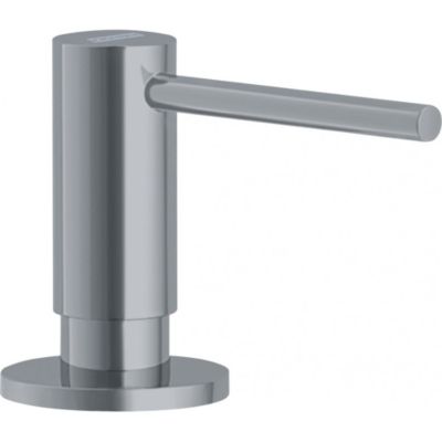 Mitigeur Franke Active Nickel Brossé - distributeur de savon - Nickel coloris Nickel