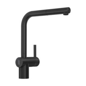 Mitigeur Franke Atlas Néo Sensor à douchette - Inox Noir coloris Inox Noir