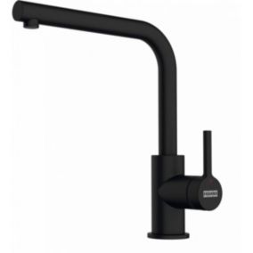 Mitigeur Franke Lina L Noir Mat à bec - Noir Mat coloris Noir Mat