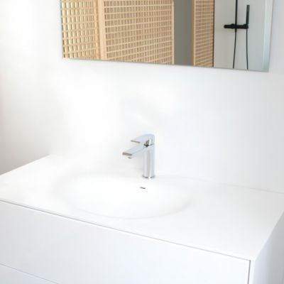 Mitigeur lavabo bas chromé Essebagno Munchen