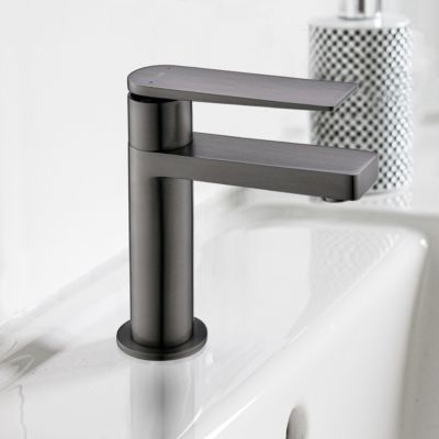 Mitigeur lavabo bas gris gun métal Essebagno Allure