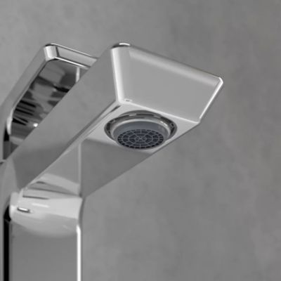 Mitigeur lavabo compact VILLEROY ET BOCH Subway 3.0 avec tirette Or brossé