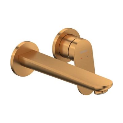 Mitigeur lavabo encastré DURAVIT Wave bronze brossé