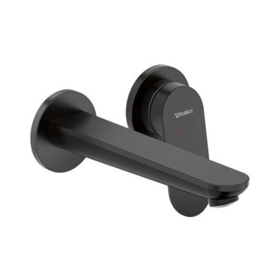 Mitigeur lavabo encastré DURAVIT Wave Noir mat