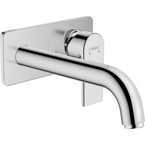 Mitigeur lavabo encastré mural Vernis Shape Chromé 71578000 Hansgrohe