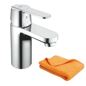 Mitigeur lavabo GROHE Quickfix Get taille S chromé + microfibre