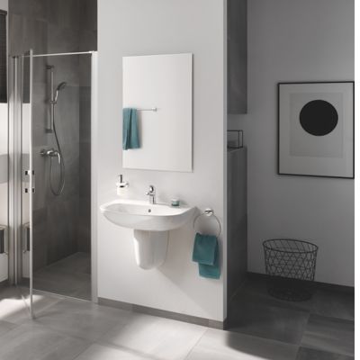 Mitigeur lavabo GROHE Quickfix Start Curve taille S + nettoyant GrohClean