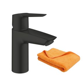 Mitigeur lavabo GROHE Start noir S + microfibre