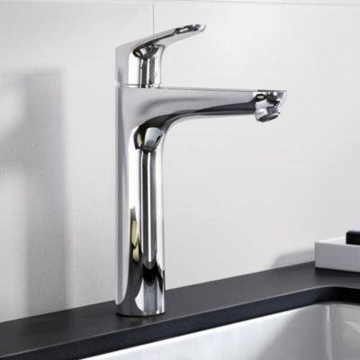 Mitigeur lavabo HANSGROHE Focus, 190 Eco C3, avec tirette chromé