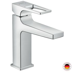 Mitigeur lavabo HANSGROHE Metropol, poignée étrier Push-Open chromé