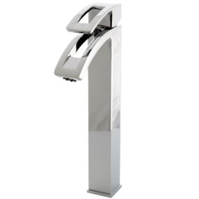 Mitigeur lavabo haut chromé Essebagno Duo