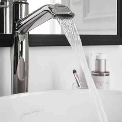 Mitigeur lavabo haut JACOB DELAFON Cléo 1889 chrome + nettoyant Briochin